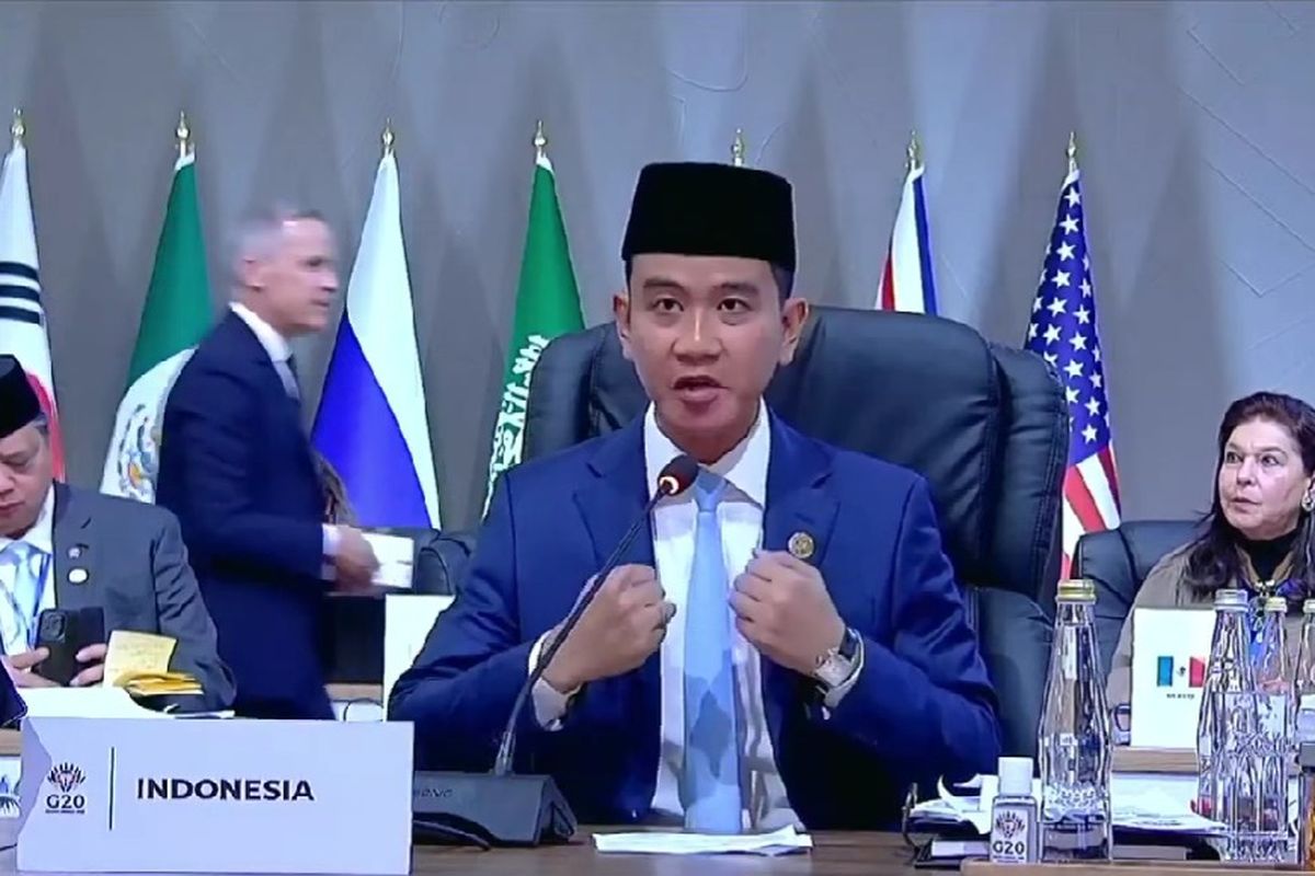 WAKIL PRESIDEN GIBRAN  PERKENALKAN QRIS DI KTT G20