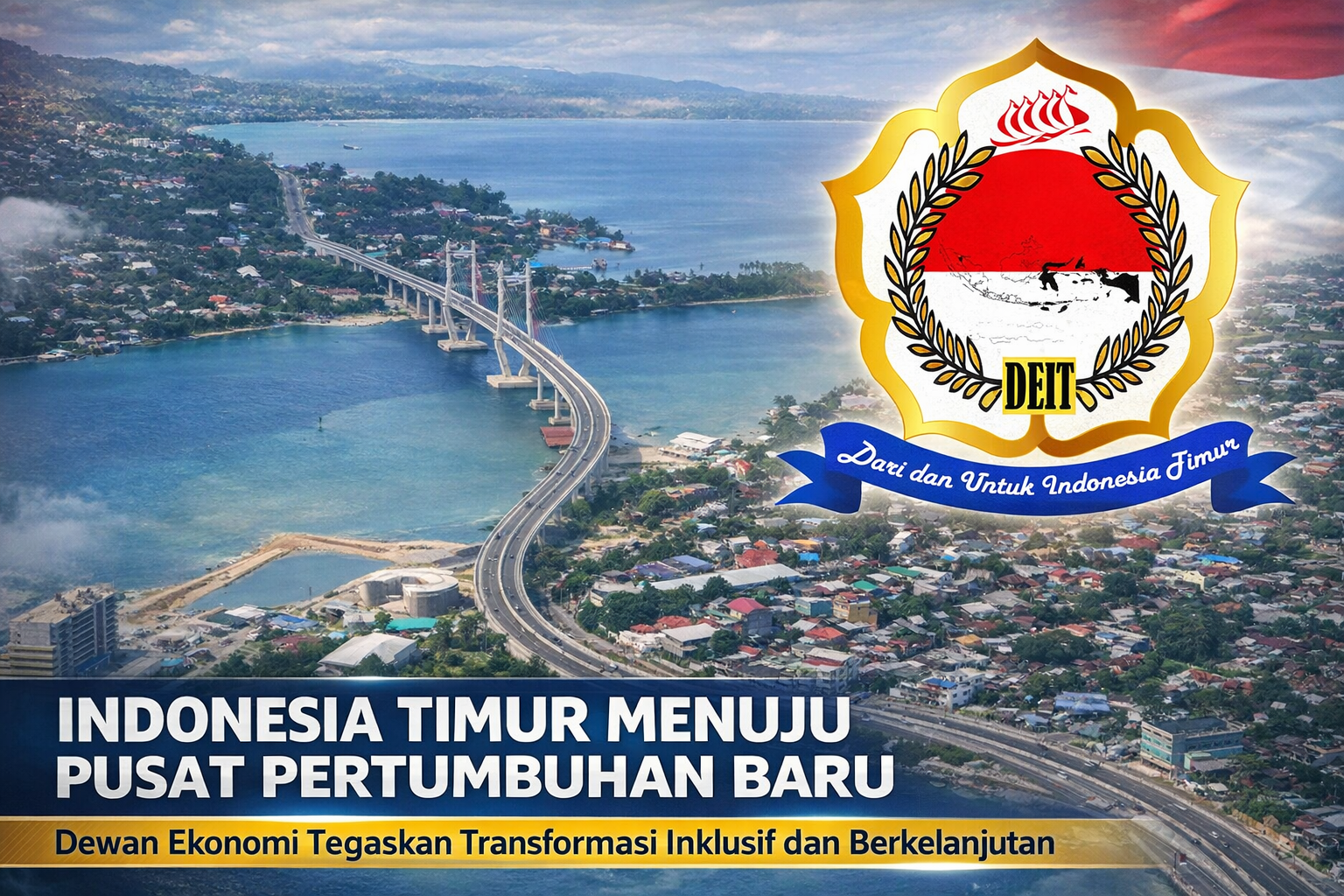 Indonesia Timur Menuju Pusat Pertumbuhan Baru, Dewan Ekonomi Indonesia Timur Tegaskan Transformasi Inklusif