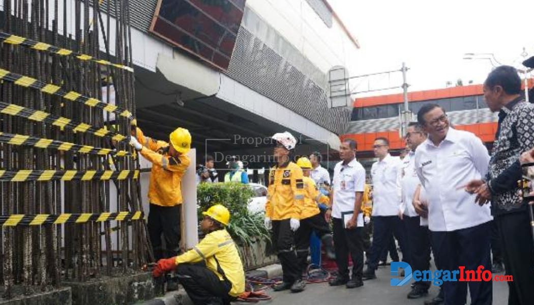 Pembongkaran Tiang Monorel Mangkrak di Kuningan Jakarta Hampir Rampung, Pramono Target Selesai Sebelum 22 Juni 2026