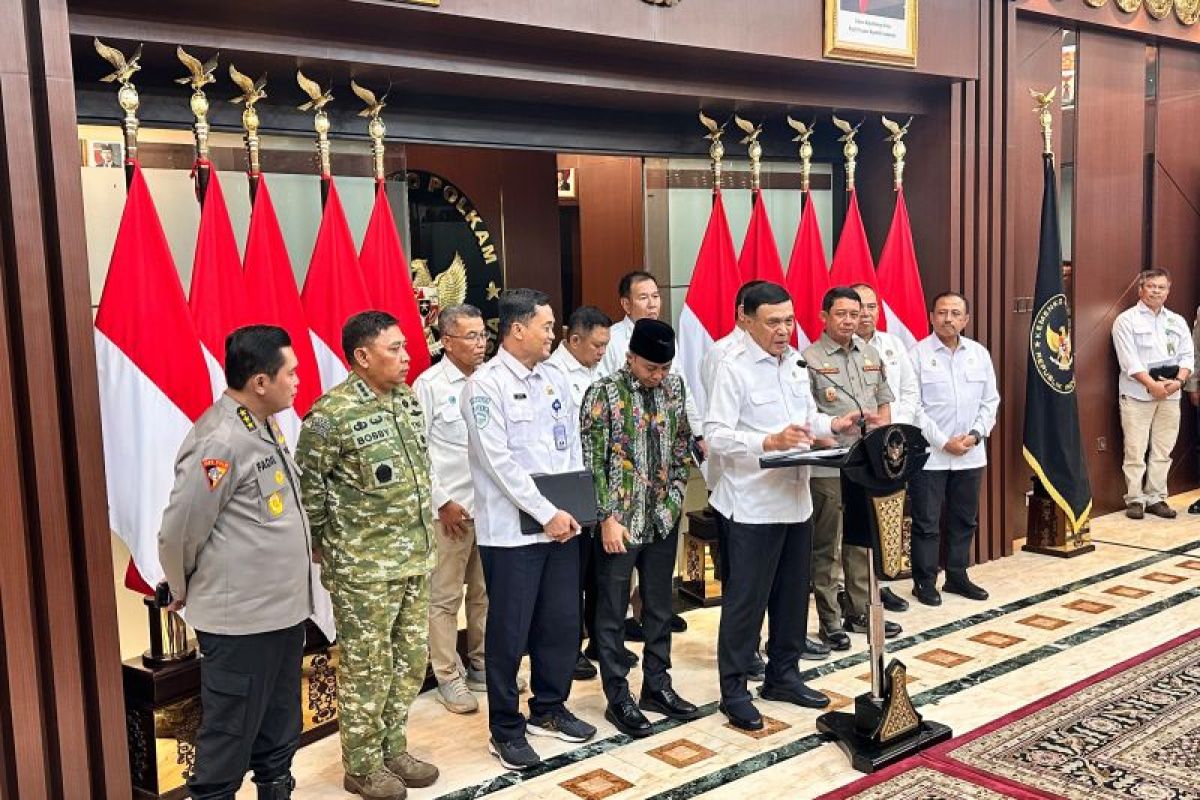 pemerintah waspadai karhutla di enam provinsi, 43 helikopter disiagakan