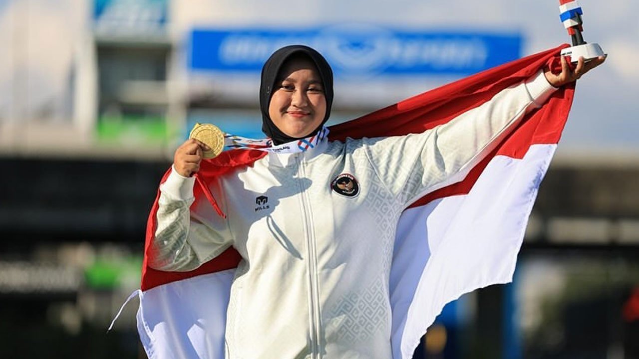 Gokil! Nurisa Dian Sumbang Emas ke-5 Indonesia di Asian Games 2026