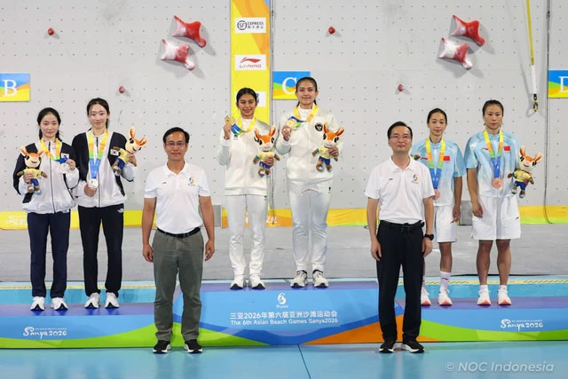 Indonesia Tambah 3 Medali Perak di Asian Games 2026, Total Jadi 39 Medali