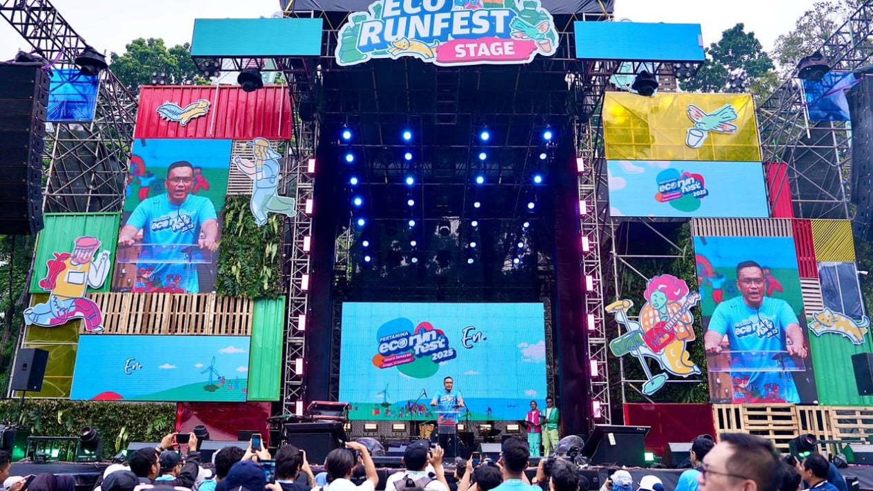 Sejumlah Musisi Tanah Air turut Energizing Music Festival Pertamina Eco RunFest 2025